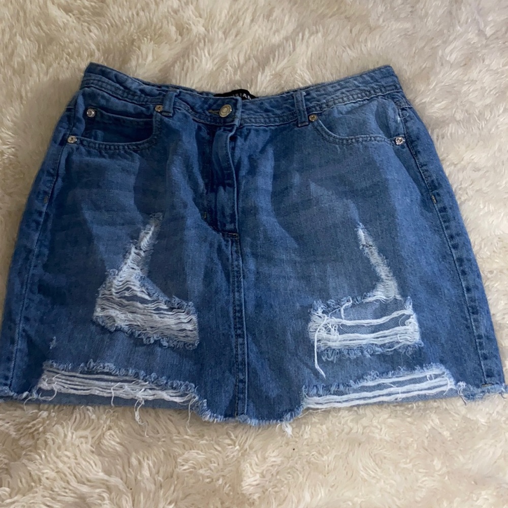 Jean skirt